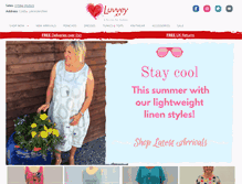 Tablet Screenshot of luvvey.com